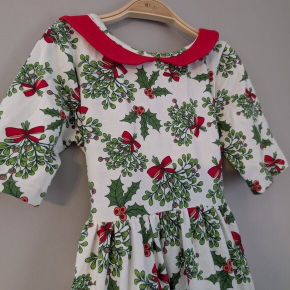 Eleanor Rose Christmas lap dress 5/6T VGUC - Picture 2 of 4